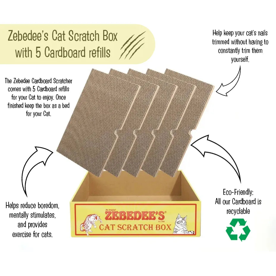 Zebedee's Ultimate Cat Scratcher Kit 