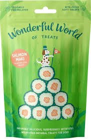 Wonderful World of Treats Salmon Maki