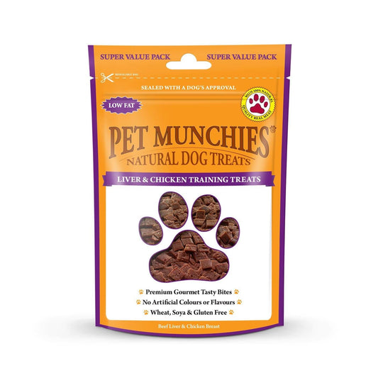 Pet Munchies Liver & Chicken Training Treat Mega Pack