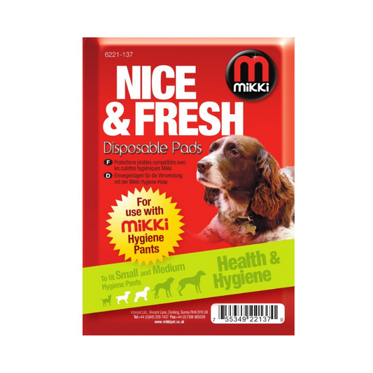 Mikki Nice and Fresh Disposable Pads - Small/Medium