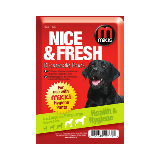 Mikki Nice and Fresh Disposable Pads - Large/Extra Large