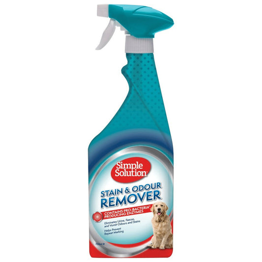 Simple Solution Stain and Odour Remover For Dogs - Prevents Repeat Marking
