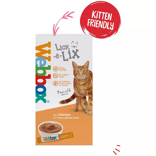 Webbox Lick-e-Lix Chicken Cat Treats