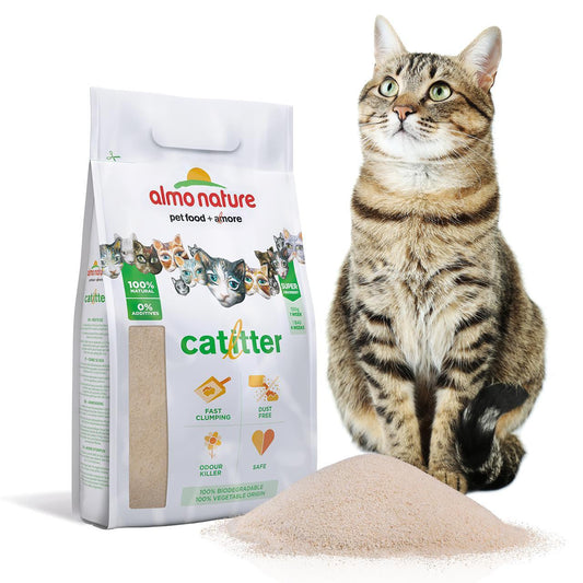 Almo Nature Ecological Cat litter Clumping Biodegradable