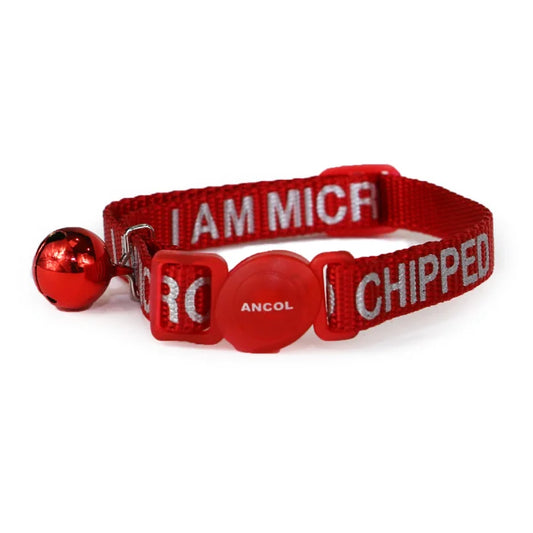 Ancol I Am Micro Chipped Safety Cat Collar