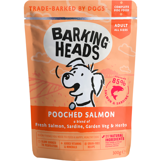 Barking Heads Pooched Salmon Wet Dog Food