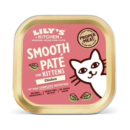 Lily's Kitchen Chicken Pate For Kittens