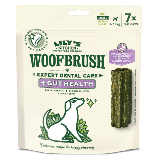 Lily's Kitchen Woofbrush Dental Chew with Gut Health