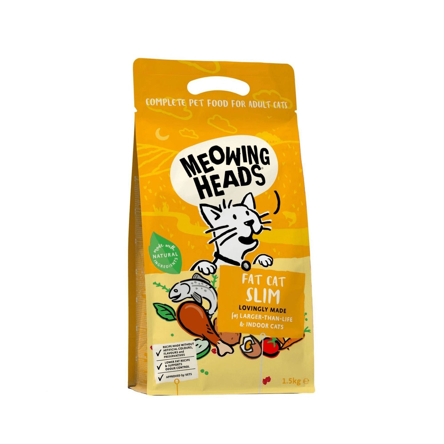 Meowing Heads Fat Cat Slim