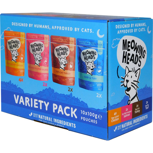 Meowing Heads Multipack 10pk