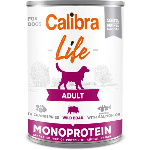 Calibra Dog Life Adult Wild boar with Cranberries