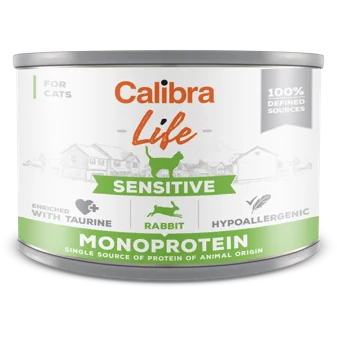 Calibra Life Sensitive Rabbit Wet Cat Food