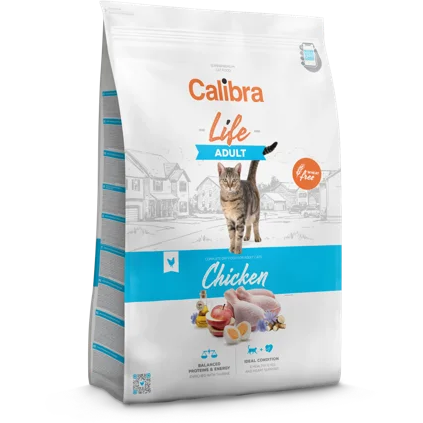 Calibra Life Adult Chicken Dry Cat Food