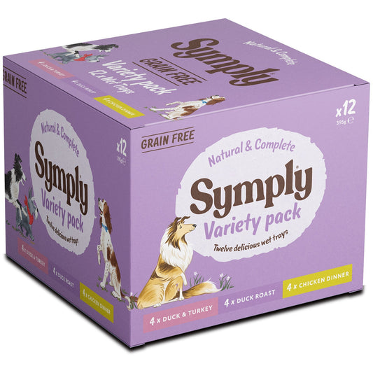 Symply Wet Dog Food Variety Pack - Grain Free
