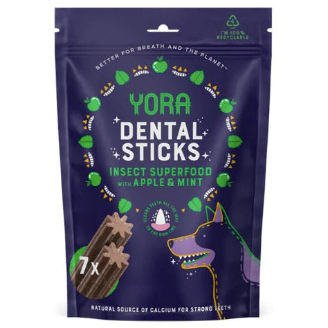 Yora Insect Protein Dog Dental Sticks